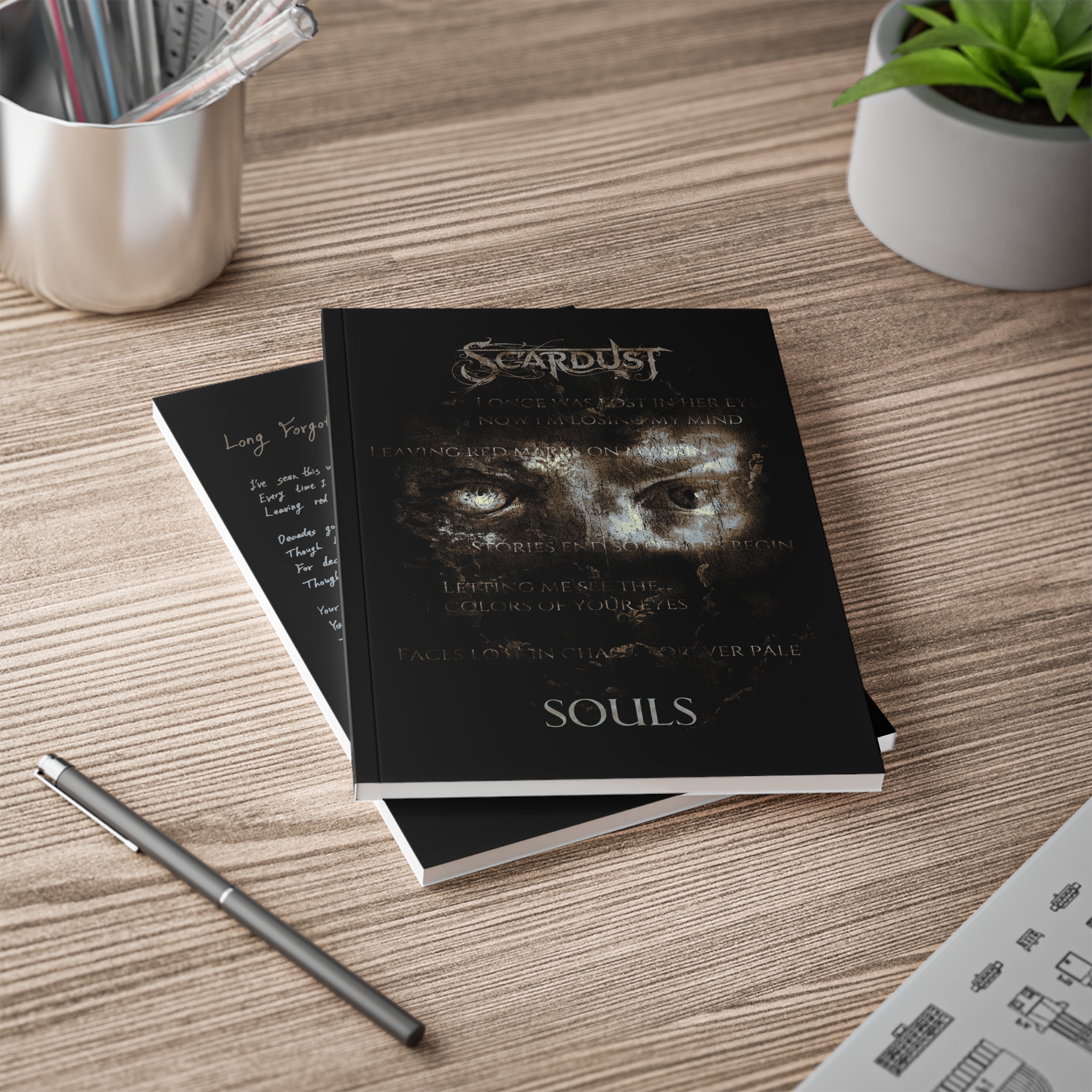 SOULS Notebook - 'Long Forgotten Song' Handwritten Lyrics by Noa Gruman - Image 5